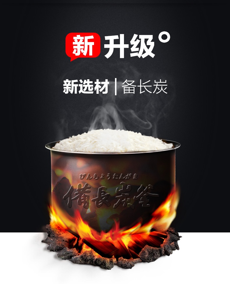 商品[国内直发] Panasonic|Panasonic/松下智能小型日本家用电饭煲1-2-3-4人家用多功能小饭锅迷你,价格¥376,第1张图片详细描述