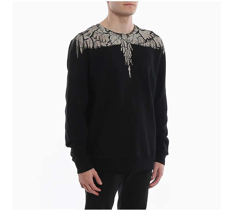 商品Marcelo Burlon|MARCELO BURLON 褐色男士卫衣/帽衫 CMBA009R-20FLE002-1060,价格¥1850,第5张图片详细描述