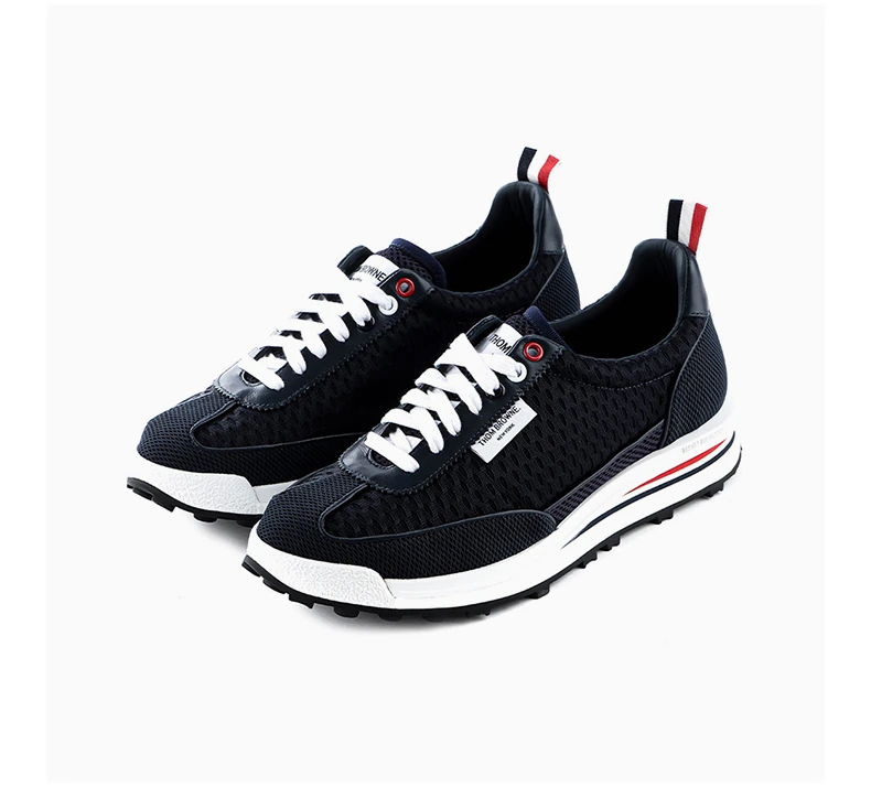 商品Thom Browne|THOM BROWNE 男士黑色运动鞋 MFD228B-03193-415,价格¥3759,第5张图片详细描述