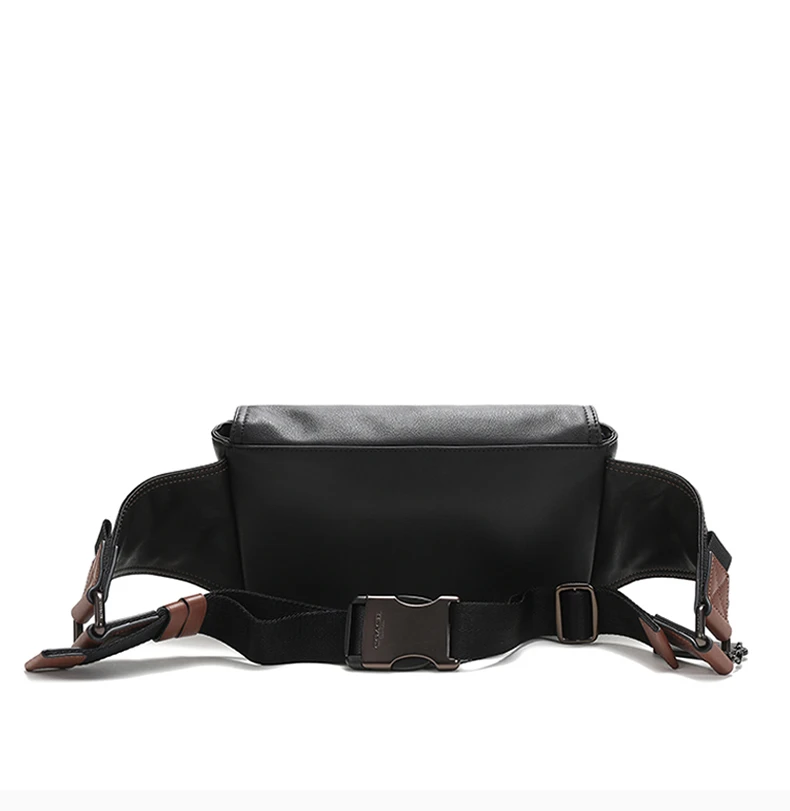 商品Coach|Coach(专柜) 男士黑色腰包 88312JIBLK,价格¥2137,第5张图片详细描述