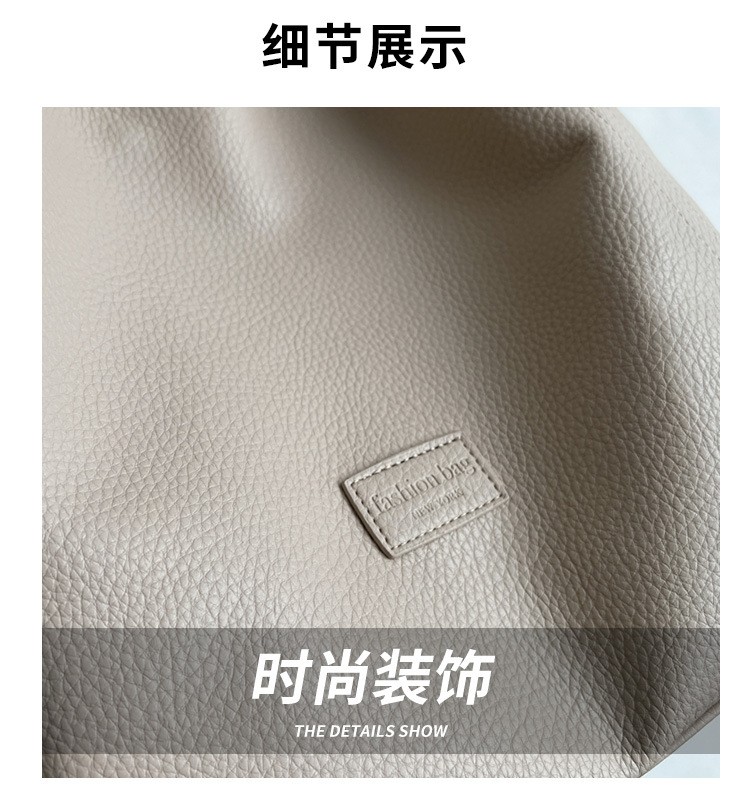 商品[国内直发] GLENVINTEN|格岚云顿复古通勤女包新款小众时尚托特包百搭秋冬大容量单肩包,价格¥178,第2张图片详细描述