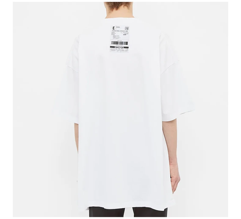 商品Vetements|VETEMENTS 白色男士T恤 SS20TR297-WHITE,价格¥1032,第6张图片详细描述