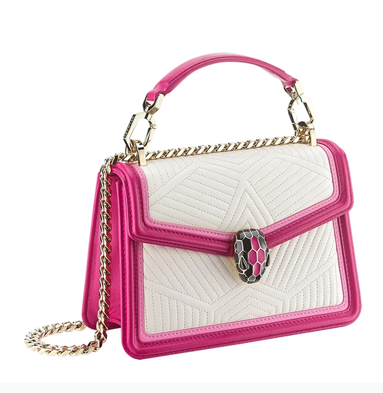 商品[国内直发] BVLGARI|BVLGARI 女士白色斜挎包 289943,价格¥17992,第6张图片详细描述