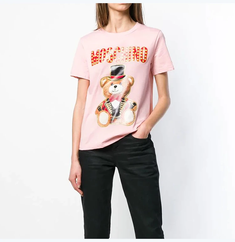商品Moschino|Moschino 莫斯奇诺 女士短袖 EV0708-0540-3224,价格¥1474,第17张图片详细描述