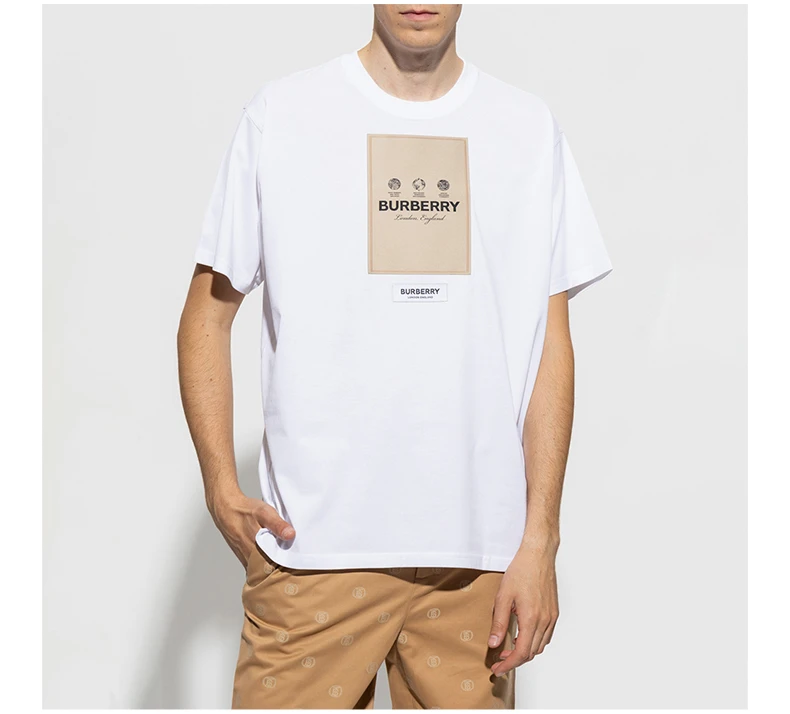 商品Burberry|BURBERRY 男士T恤 8057529,价格¥3458,第5张图片详细描述