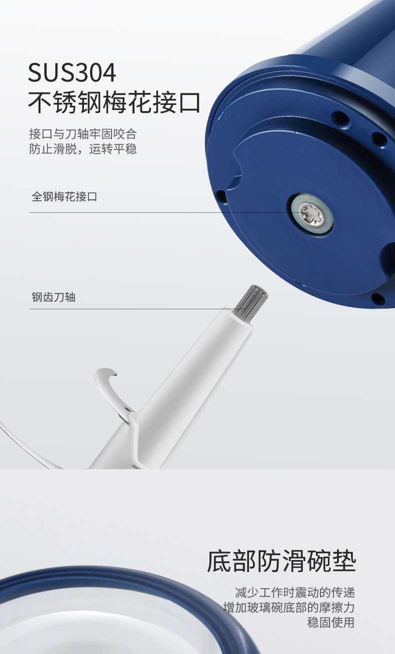 商品Morphy Richards|英国摩飞 食物处理器 MR9400 绞肉机肉馅碎菜搅拌蒜泥料理机,价格¥381,第14张图片详细描述