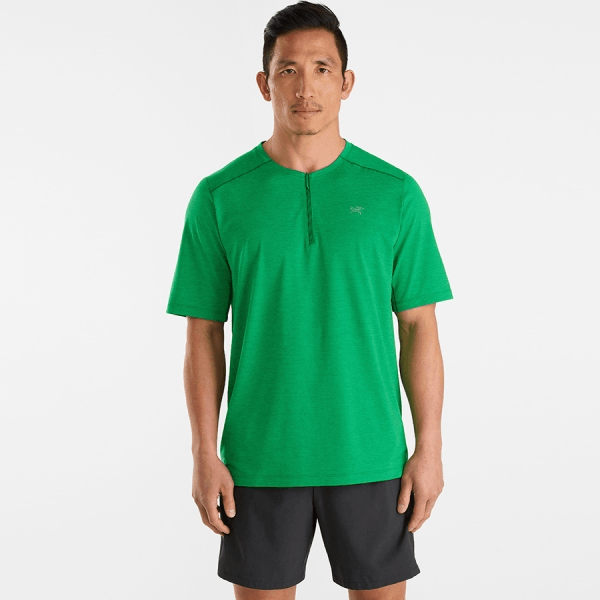 商品Arc'teryx|【Brilliant|包邮包税】始祖鸟 CORMAC 1/4 ZIP SS M[SS23] 新款上市 Komak 1/4 Straw SS 男款 ATNSMX6760,价格¥791,第6张图片详细描述