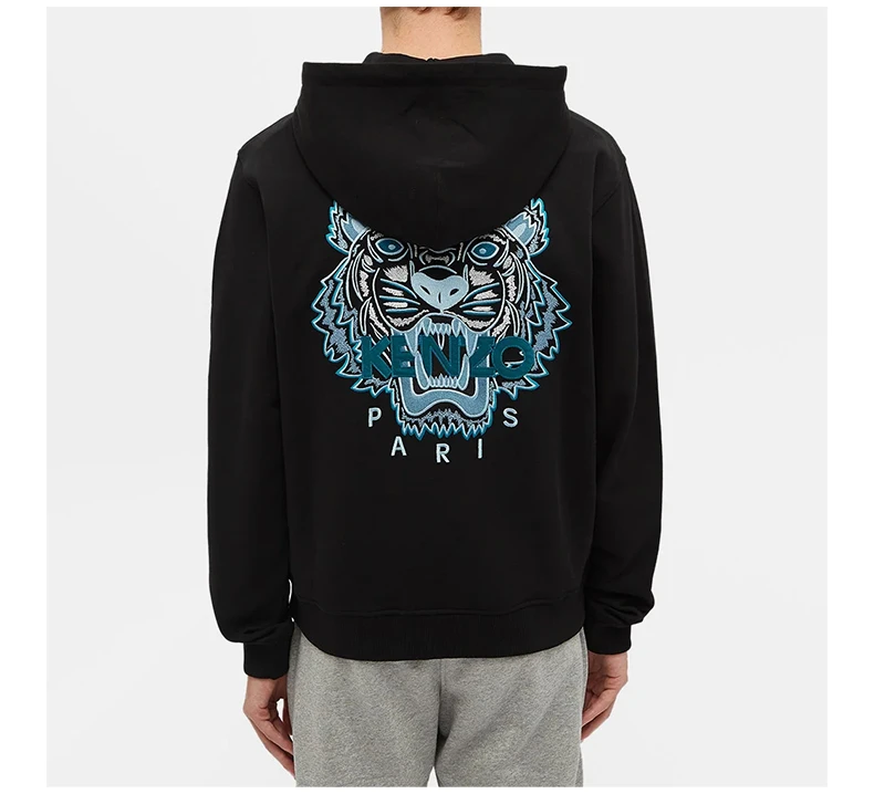 商品Kenzo|KENZO 男士黑色卫衣/帽衫 FA65BL7254XA-99,价格¥2059,第6张图片详细描述