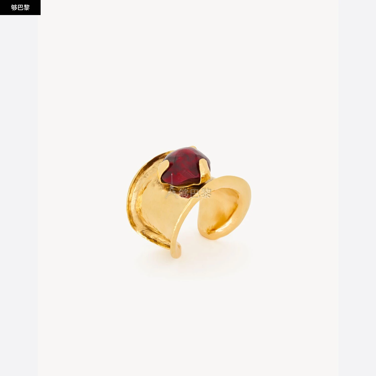 商品Yves Saint Laurent|【预售】 YSL圣罗兰 25春夏 女士 手镯 珐琅、树脂和金属手镯 830645Y15E28072,价格¥13657,第2张图片详细描述