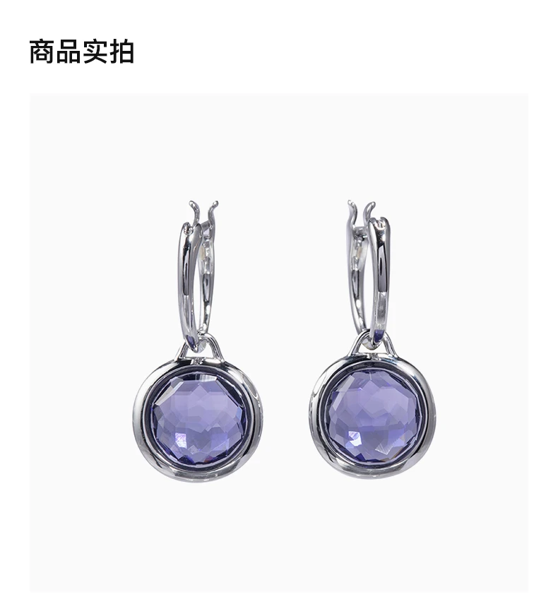 商品Swarovski|Swarovski 施华洛世奇 紫水晶女士银耳饰 5572586,价格¥337,第3张图片详细描述