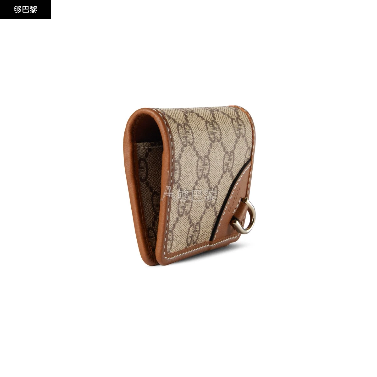 商品Gucci|【预售】 古驰 24秋冬 女士 卡包 GG EMBLEM系列卡片夹 820695 FAD6L 9758,价格¥3237,第6张图片详细描述
