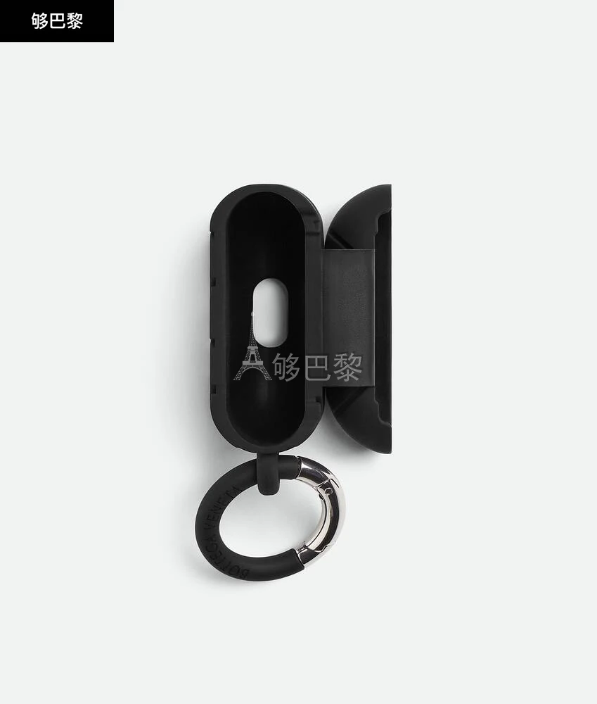 商品Bottega Veneta|【预售】 BV葆蝶家 24秋冬 男士 耳机包 Étui Pour AirPods Pro Avec Mousqueton 789179V0EY01000,价格¥2476,第4张图片详细描述