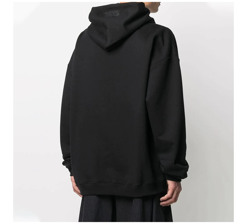 商品[国内直发] Vetements|VETEMENTS 黑色女士卫衣/帽衫 UE51TR820B-BLACK,价格¥3219,第6张图片详细描述