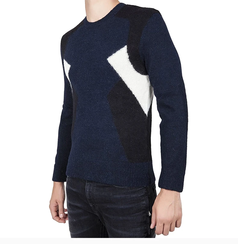 商品[国内直发] Neil Barrett|Neil Barrett 尼奥贝奈特 男士羊毛针织衫 BMA538V-B618C-1461,价格¥738,第6张图片详细描述