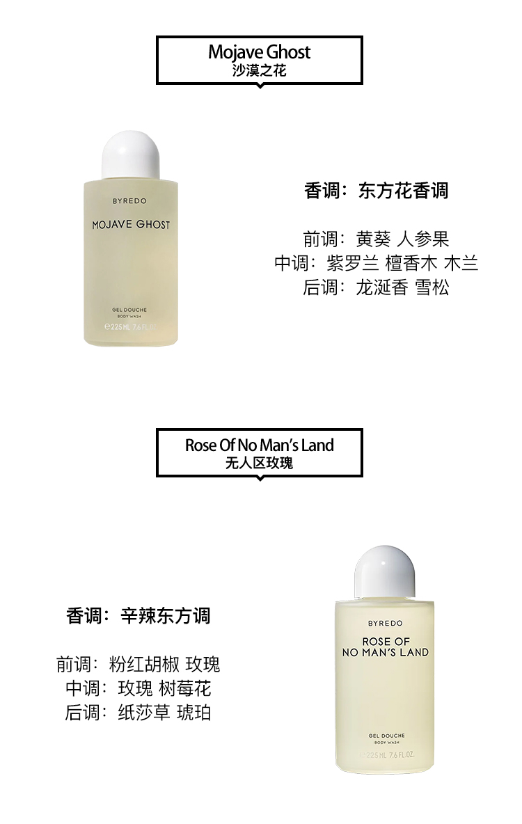 商品BYREDO|Byredo百瑞德沐浴露225ml 全系列 ,价格¥347,第5张图片详细描述