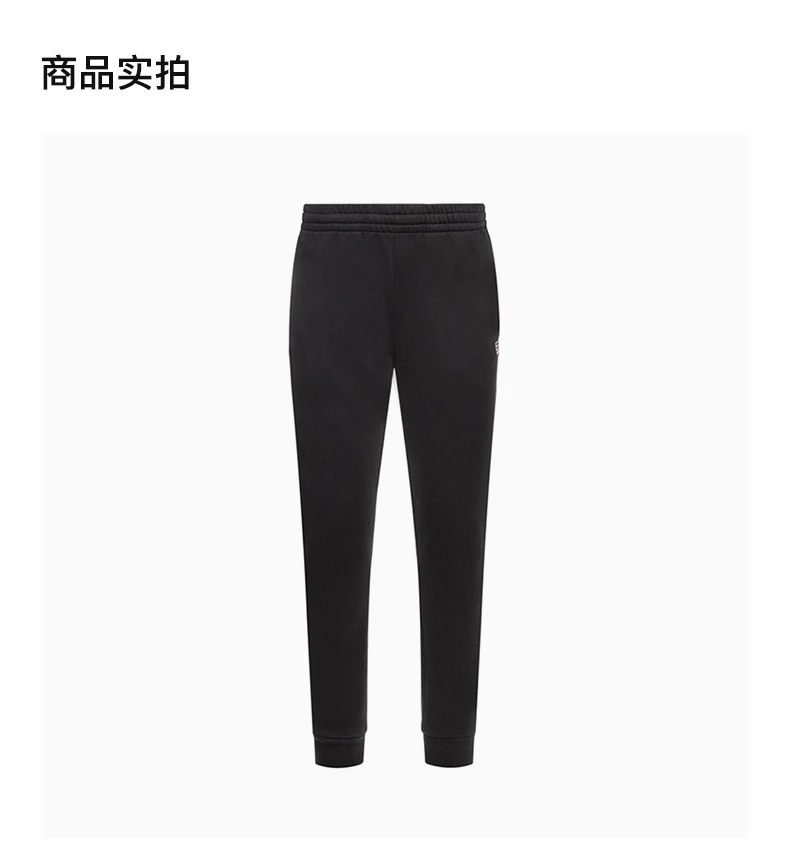 商品Emporio Armani|EMPORIO ARMANI 黑色男士运动裤 6GPP62-PJ07Z-1200,价格¥538,第3张图片详细描述