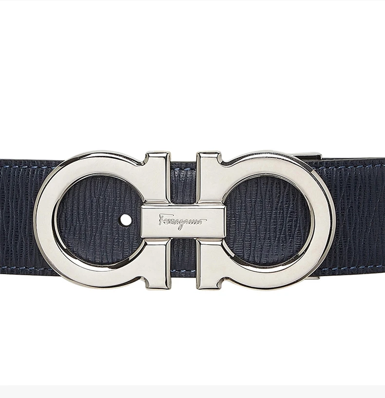 商品Salvatore Ferragamo|SALVATORE FERRAGAMO 拼色男士腰带 67-9710-746507,价格¥2434,第8张图片详细描述