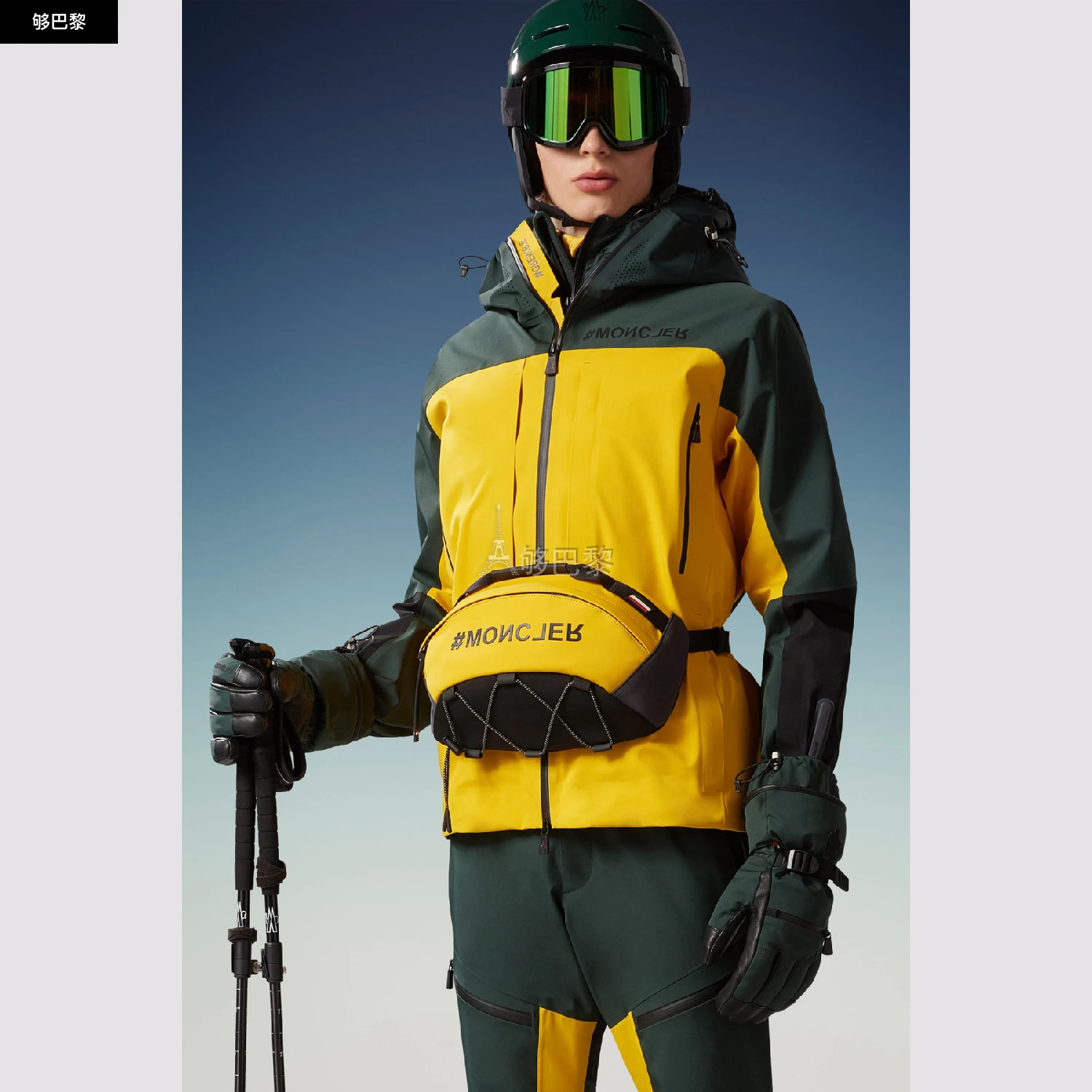 商品Moncler|【预售】 MONCLER 盟可睐 25春夏 男士 腰包 Belt Bag I20975M00002M2905P19 ,价格¥5489,第4张图片详细描述
