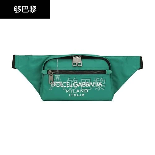 商品Dolce & Gabbana|【特惠8.7折】包邮包税【预售7天发货】 DOLCE & GABBANA 男士 腰包 小号胶面徽标腰包  DXGB3S64GEE,价格¥5664,第2张图片详细描述