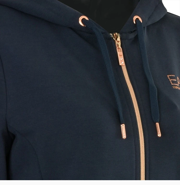 商品[国内直发] Emporio Armani|Emporio Armani 安普里奥 阿玛尼 EA7女士运动夹克 6YTM62-J24Z-1554,价格¥1173,第6张图片详细描述