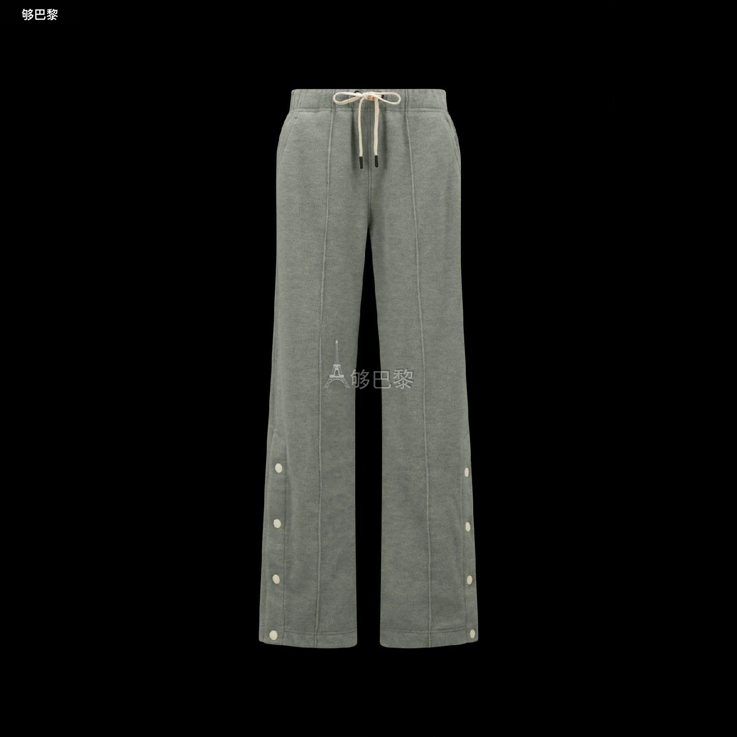 商品Moncler|【预售】 MONCLER 盟可睐 25春夏 女士 休闲裤 女士抓绒运动裤 I20988H0000389A1Z819 ,价格¥5453,第2张图片详细描述