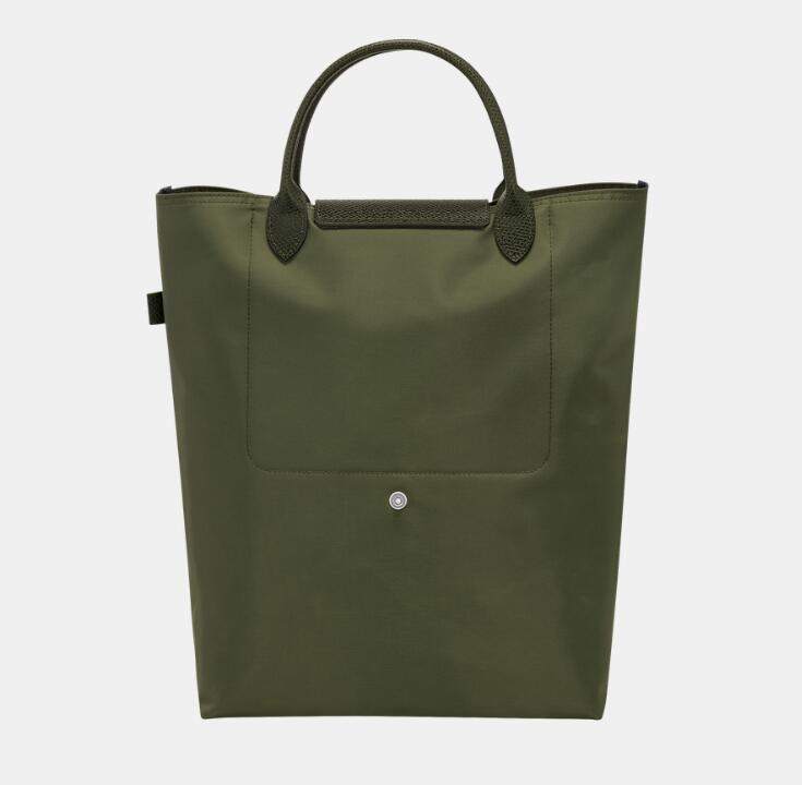 商品Longchamp|珑骧Logo压花 再生聚酰胺拼帆布 托特包Tote包购物袋手提包 中号 女款 多色（香港仓发货）,价格¥857,第5张图片详细描述