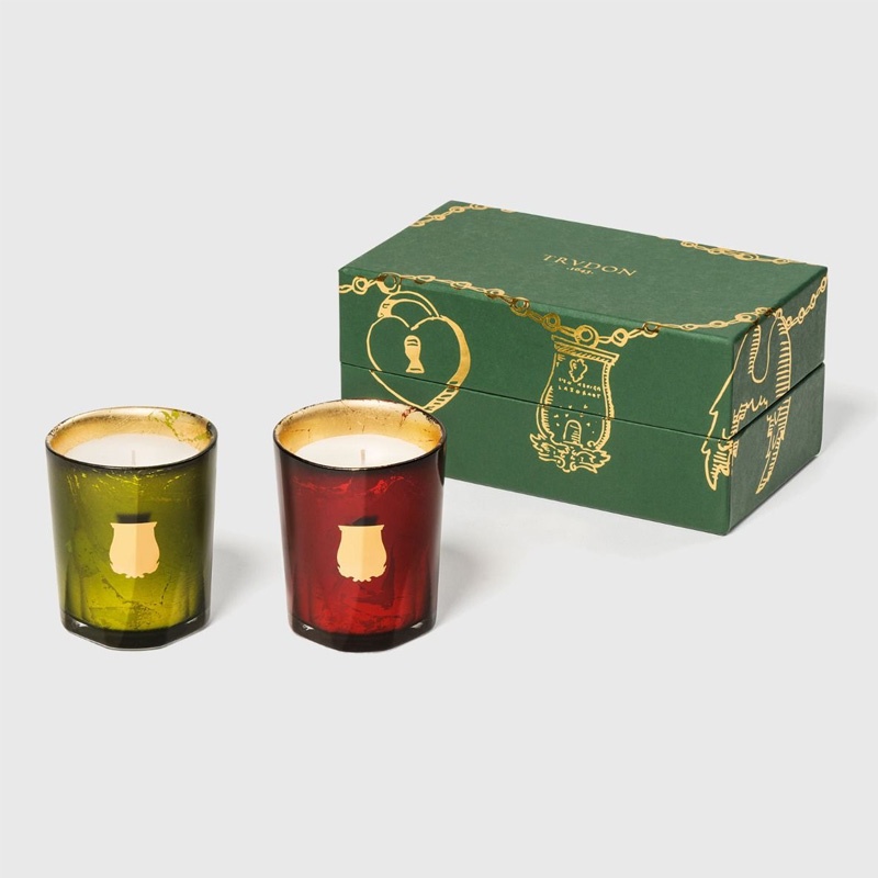 商品Cire Trudon|希拉·楚顿 圣诞限量版蜡烛节日礼盒装 70gx2 ( 橙木辛香&栗子羊绒木 ),价格¥1063,第4张图片详细描述