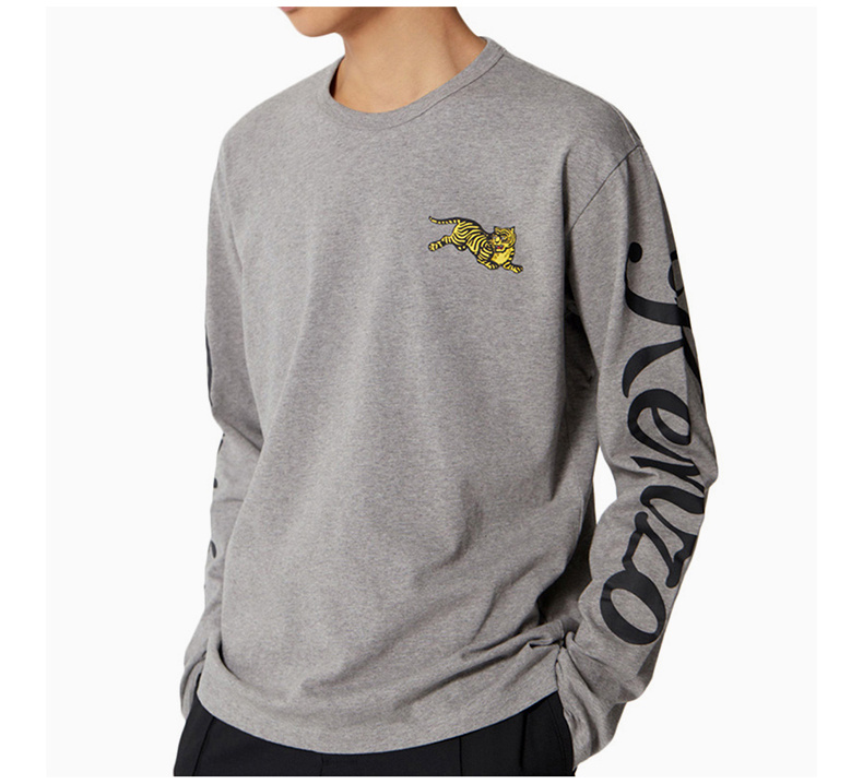 商品Kenzo|Kenzo 高田贤三 男士灰色棉质卫衣 F865TS1764SK-95,价格¥1017,第8张图片详细描述
