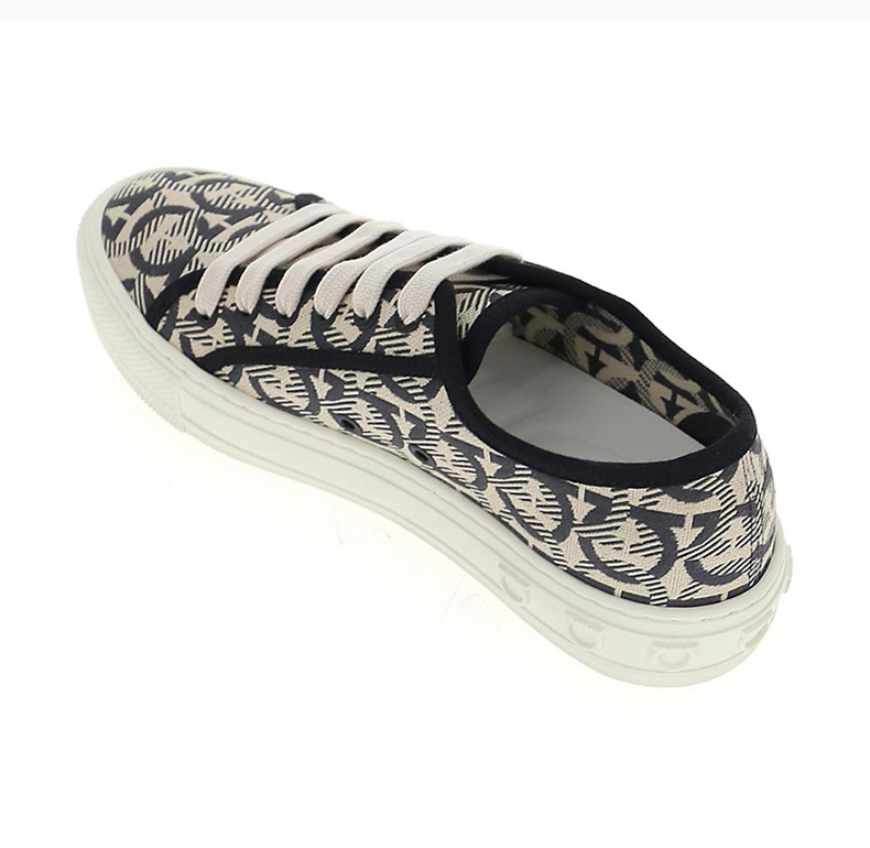 商品[国内直发] Salvatore Ferragamo|SALVATORE FERRAGAMO 菲拉格慕 女士米色运动鞋 03-5303-707040,价格¥2262,第6张图片详细描述