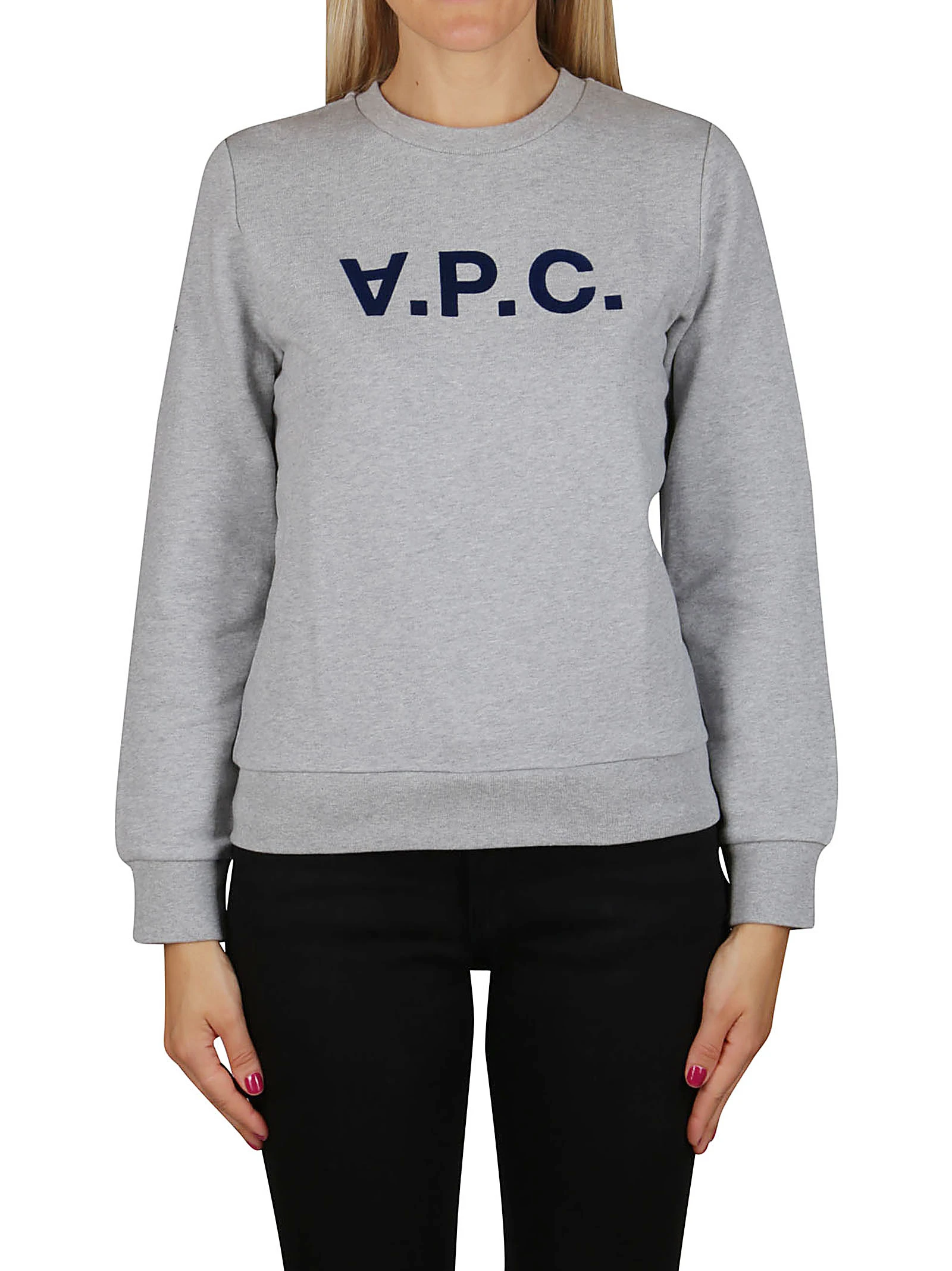 商品A.P.C.|A.P.C. 灰色女士卫衣/帽衫 COECQF27644PLA,价格¥540,第5张图片详细描述