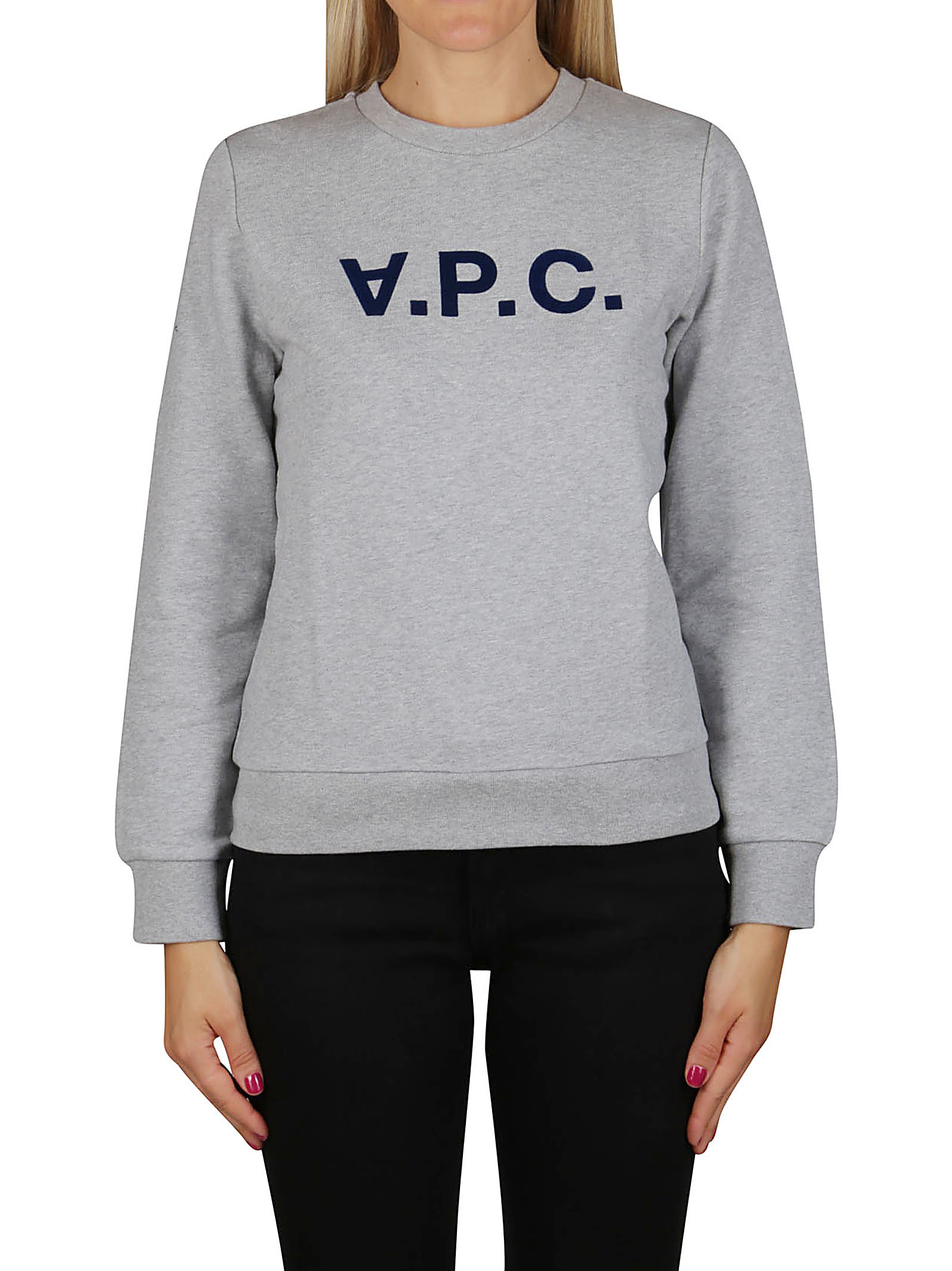 商品A.P.C.|A.P.C. 灰色女士卫衣/帽衫 COECQF27644PLA,价格¥715,第7张图片详细描述