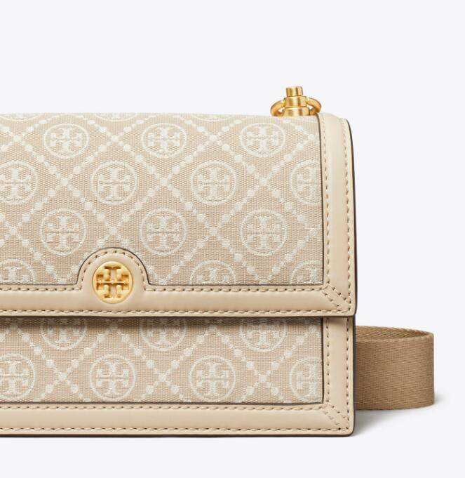 商品Tory Burch|汤丽柏琦��单肩斜挎包女款深蓝棕色（香港仓发货）,价格¥2903,第7张图片详细描述