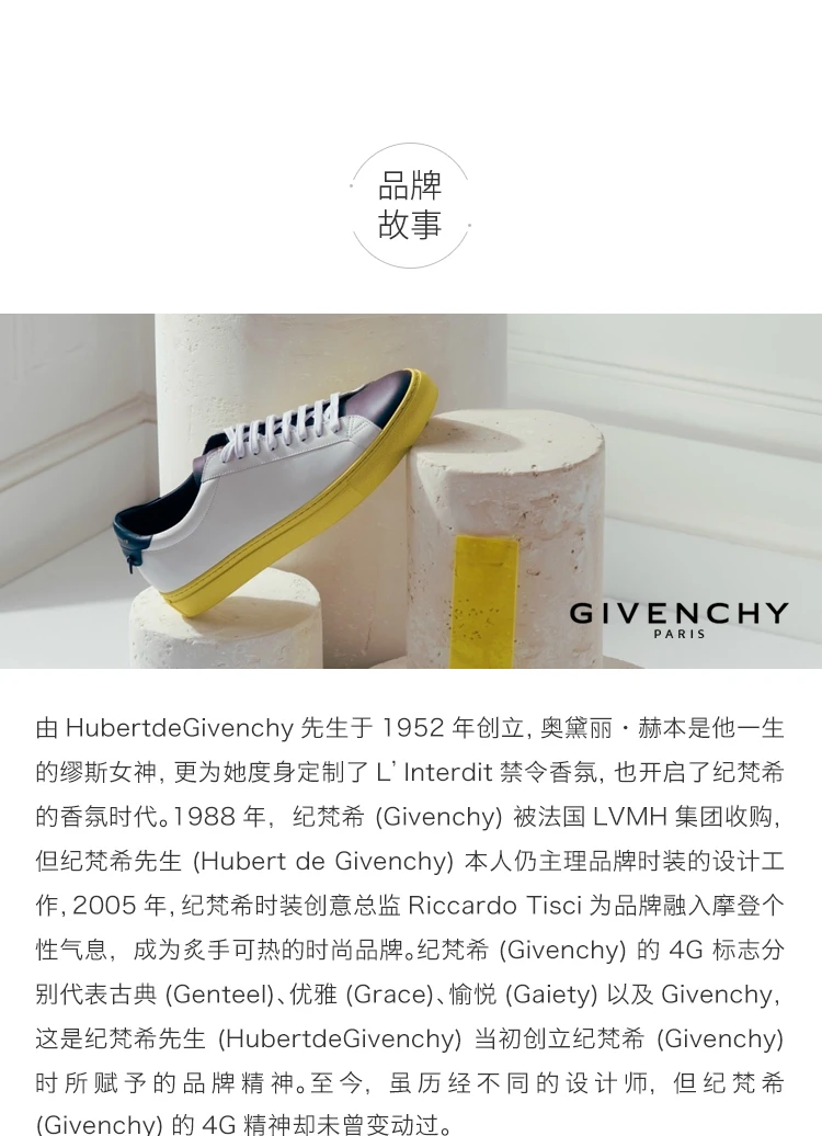 商品[国内直发] Givenchy|GIVENCHY 黑色男士运动鞋 BH001NH0FA-001,价格¥3625,第12张图片详细描述