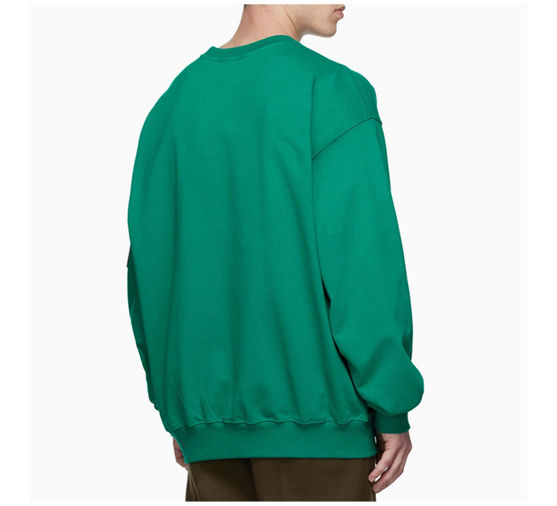 商品We11done|WE11DONE 男女同款绿色圆领卫衣 WD-TS3-21-526-U-GR,价格¥1730,第7张图片详细描述