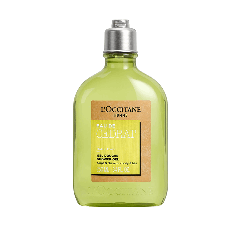 商品L'Occitane|L'occitane欧舒丹男士活力洗发沐浴露250ml 250ml,价格¥158,第12张图片详细描述