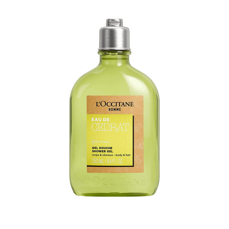 商品L'Occitane|L'occitane欧舒丹男士活力洗发沐浴露250ml 250ml,价格¥151,第12张图片详细描述