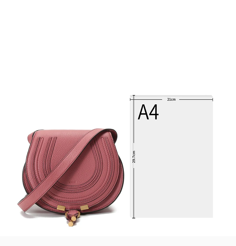 商品Chloé|CHLOE' 女士深粉色单肩包 C21AS680-F01-6S2,价格¥4369,第8张图片详细描述