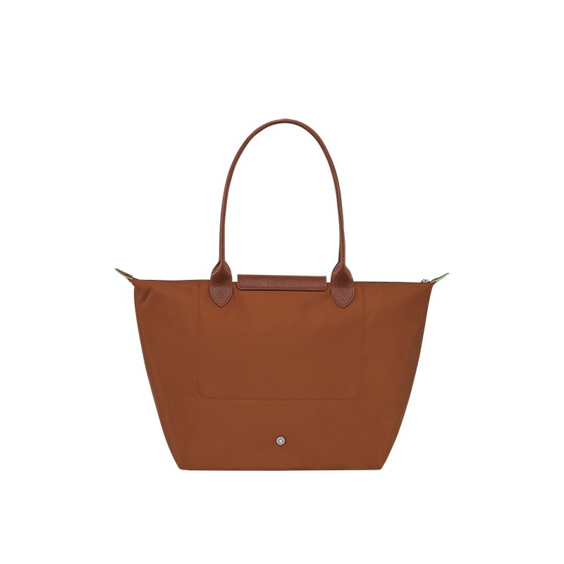 商品Longchamp|LONGCHAMP/珑骧 女士粉色帆布银色五金按扣拉链开合大号托特包,价格¥1045,第11张图片详细描述