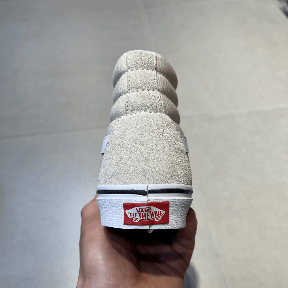 商品Vans|【韩国直邮|包邮包税】万斯 Sk8-Hi #男女通用鞋 #tutledove/true white (VN0A5JMJ8NL),价格¥355,第6张图片详细描述