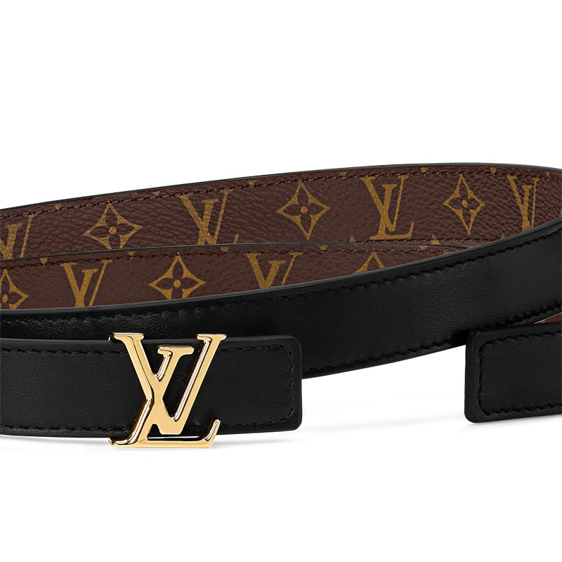 商品Louis Vuitton|LV/路易威登 24年款 女士棕色老花图案帆布双面腰带20mm,价格¥3182,第2张图片详细描述