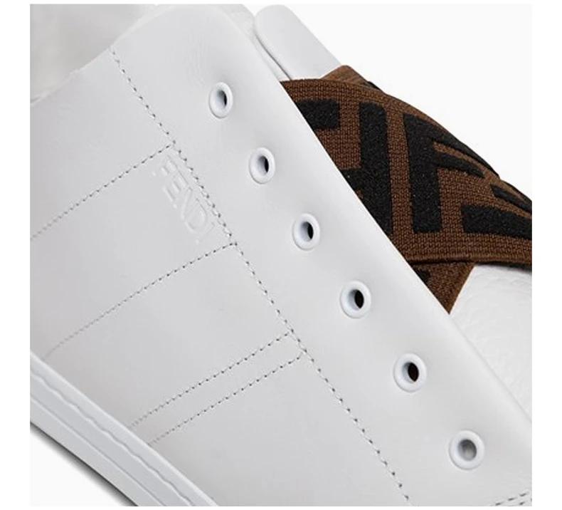 商品Fendi|Fendi 芬迪 男士白色运动鞋 7E1198-A5JP-F150F,价格¥3347,第8张图片详细描述