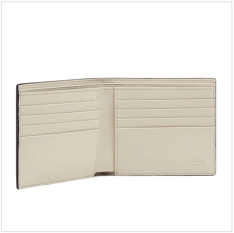 商品Fendi|FENDI 深蓝色男士短款钱夹 7M0169-A1R2-F0R5Y,价格¥2025,第6张图片详细描述