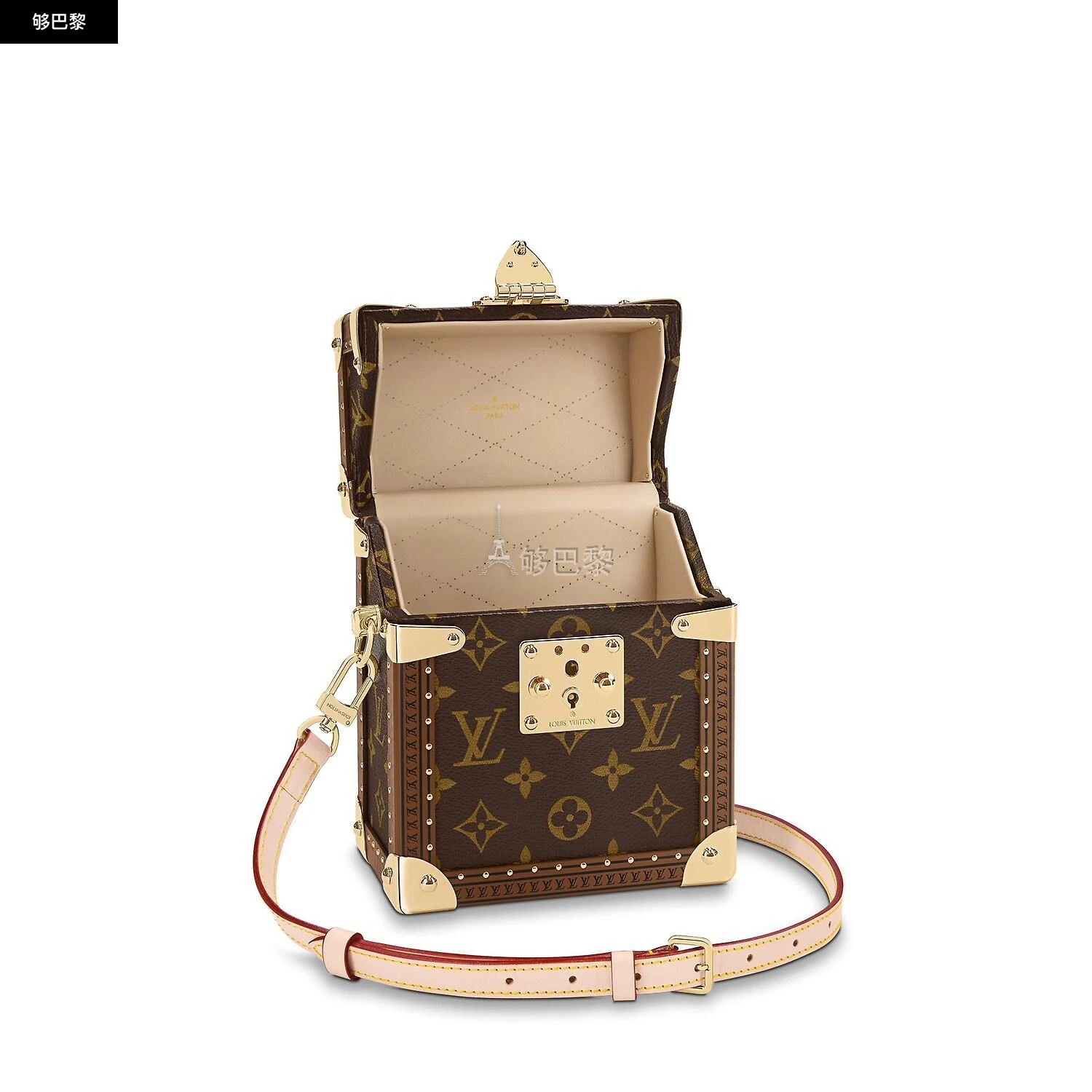 商品Louis Vuitton|【预售】 LV路易威登 25春夏 女士 化妆箱 CAMERA BOX 手袋 M10079 ,价格¥74426,第4张图片详细描述