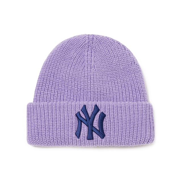 商品MLB|【Brilliant|包邮包税】MLB 美联棒 秋冬时尚 针织 毛线帽 多色 NY标 3ABNM0716,价格¥188,第2张图片详细描述
