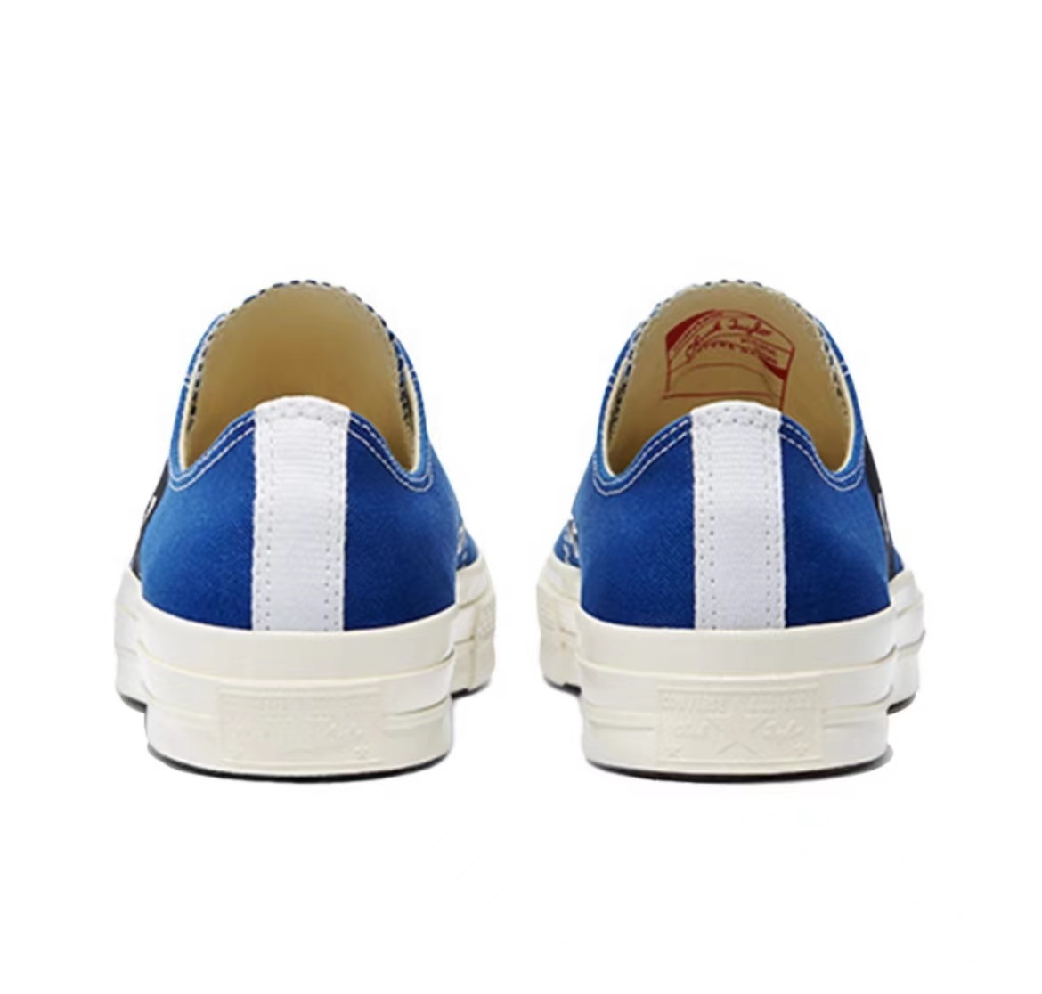 商品Comme des Garcons|川久保玲 低帮休闲帆布 鞋 男女同款 蓝黑P1K121（澳门仓发货）,价格¥1403,第8张图片详细描述