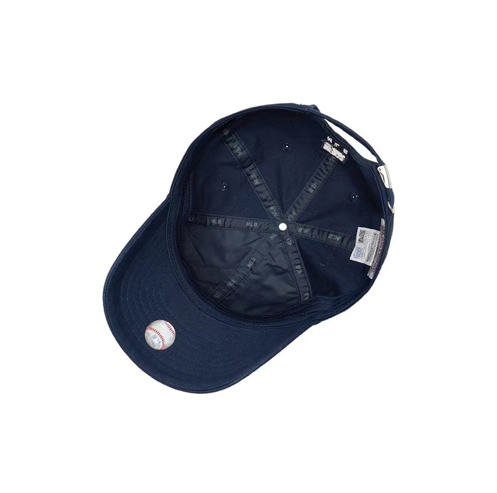 商品MLB|【享贝家】MLB 美联邦 白NY标棒球帽 男女同款 藏蓝色 3ACP6601NK002550NYS-FREE,价格¥163,第7张图片详细描述
