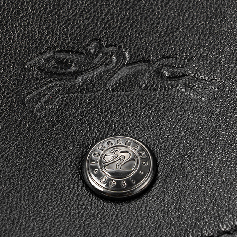 商品Longchamp|LONGCHAMP 女士黑色羊皮双肩包 1306757001,价格¥1807,第5张图片详细描述