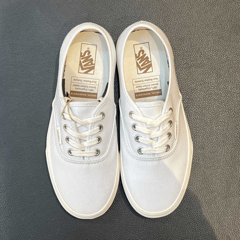 商品Vans|【韩国直邮|包邮包税】万斯 Authentic # Eco Theory #男女通用鞋 #white/natural (VN0A5HZS9FQ),价格¥299,第3张图片详细描述