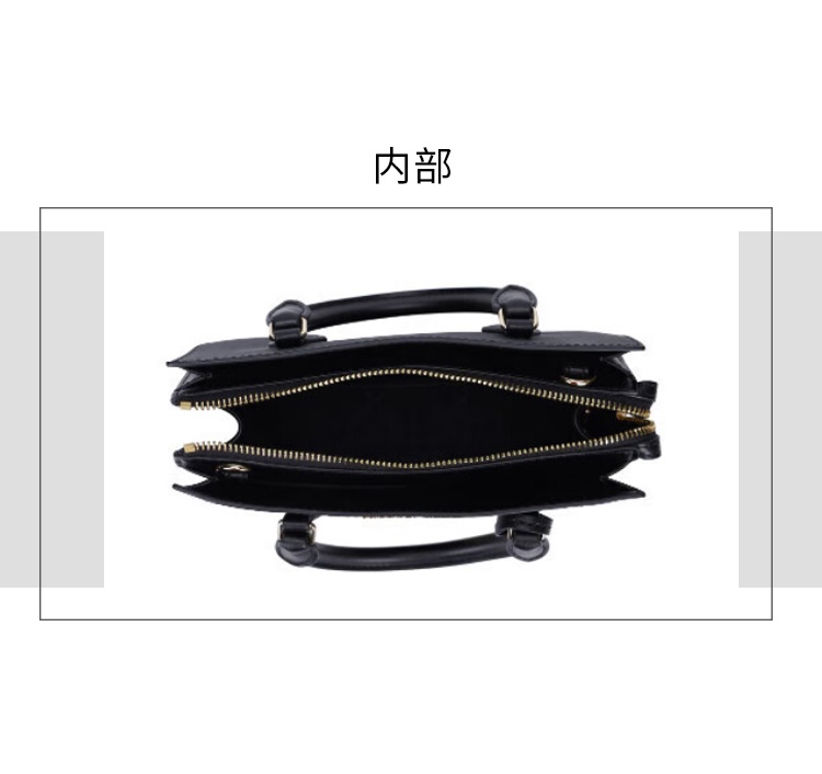 商品Michael Kors|Michael Kors 奥莱款 SHEILA小号纯色人造革女士手提斜挎包 35S3G6HS5L BLACK,价格¥1178,第5张图片详细描述