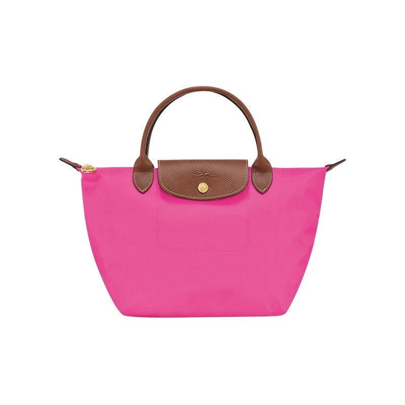 商品Longchamp|longchamps/珑骧 LE PLIAGE ORIGINAL 红色小号短柄帆布购物袋饺子包,价格¥834,第2张图片详细描述